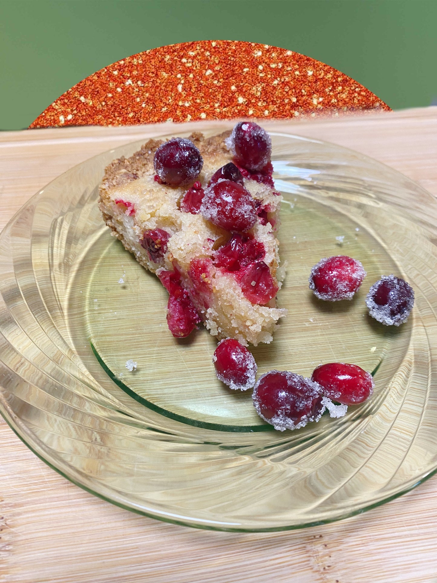 Cranberry Frangipane Tart