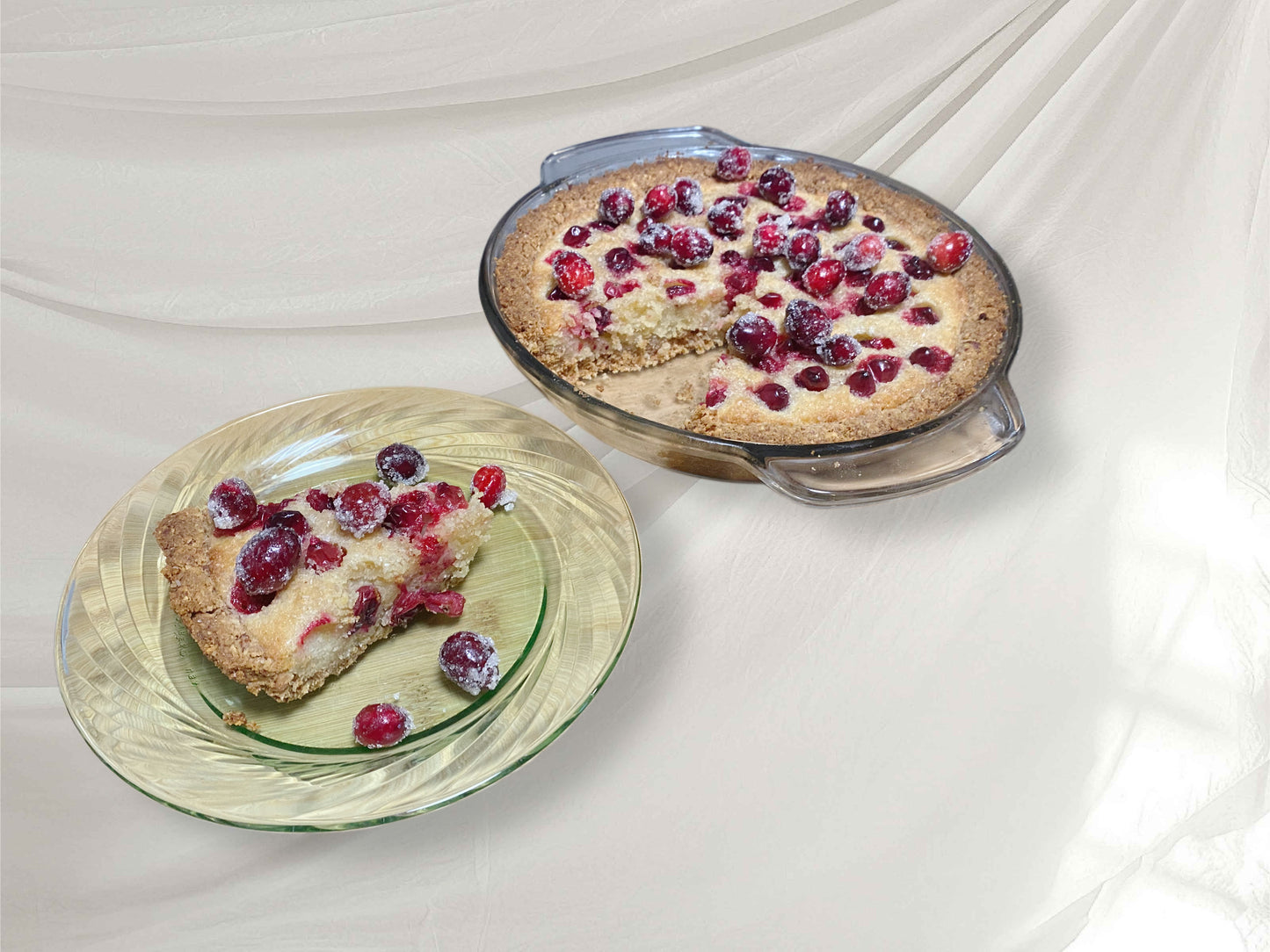 Cranberry Frangipane Tart
