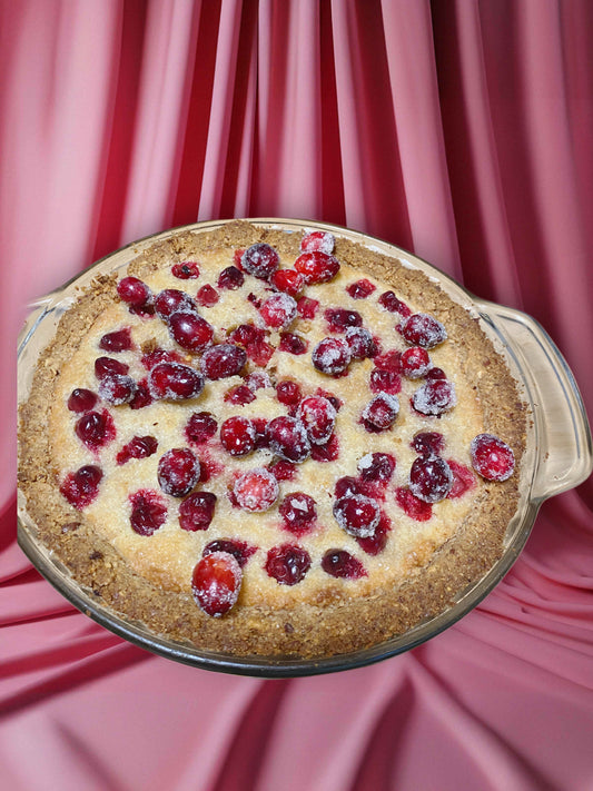 Cranberry Frangipane Tart