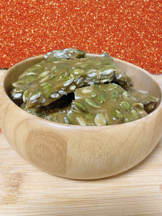 Rosemary and Pumpkin Seed Brittle