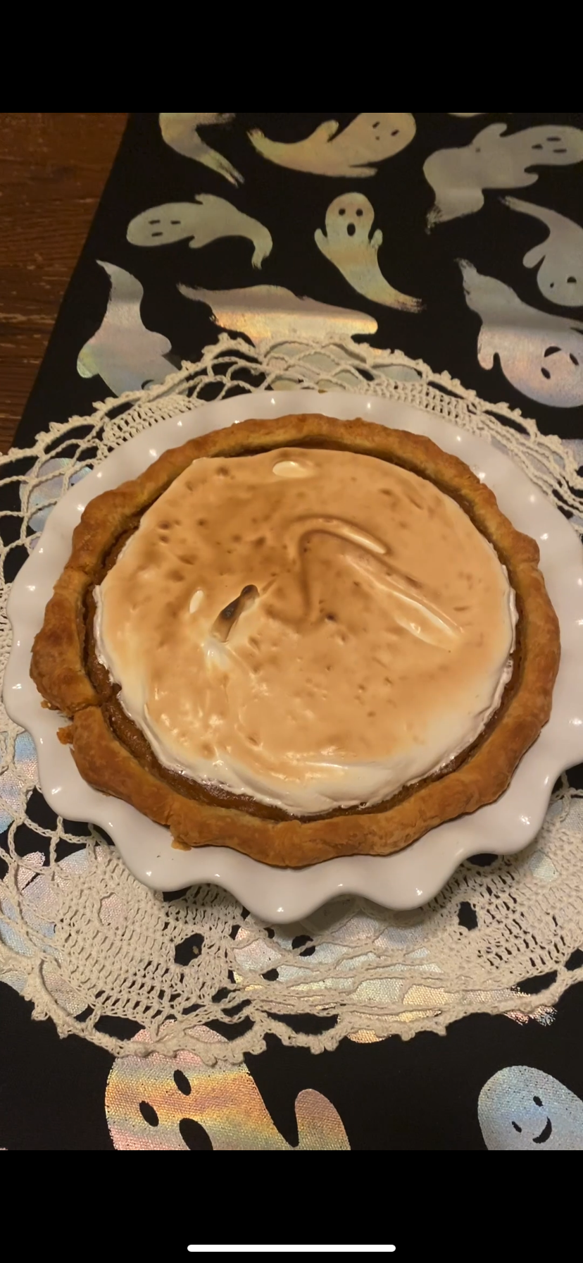 Bourbon Sweet Potato Pie