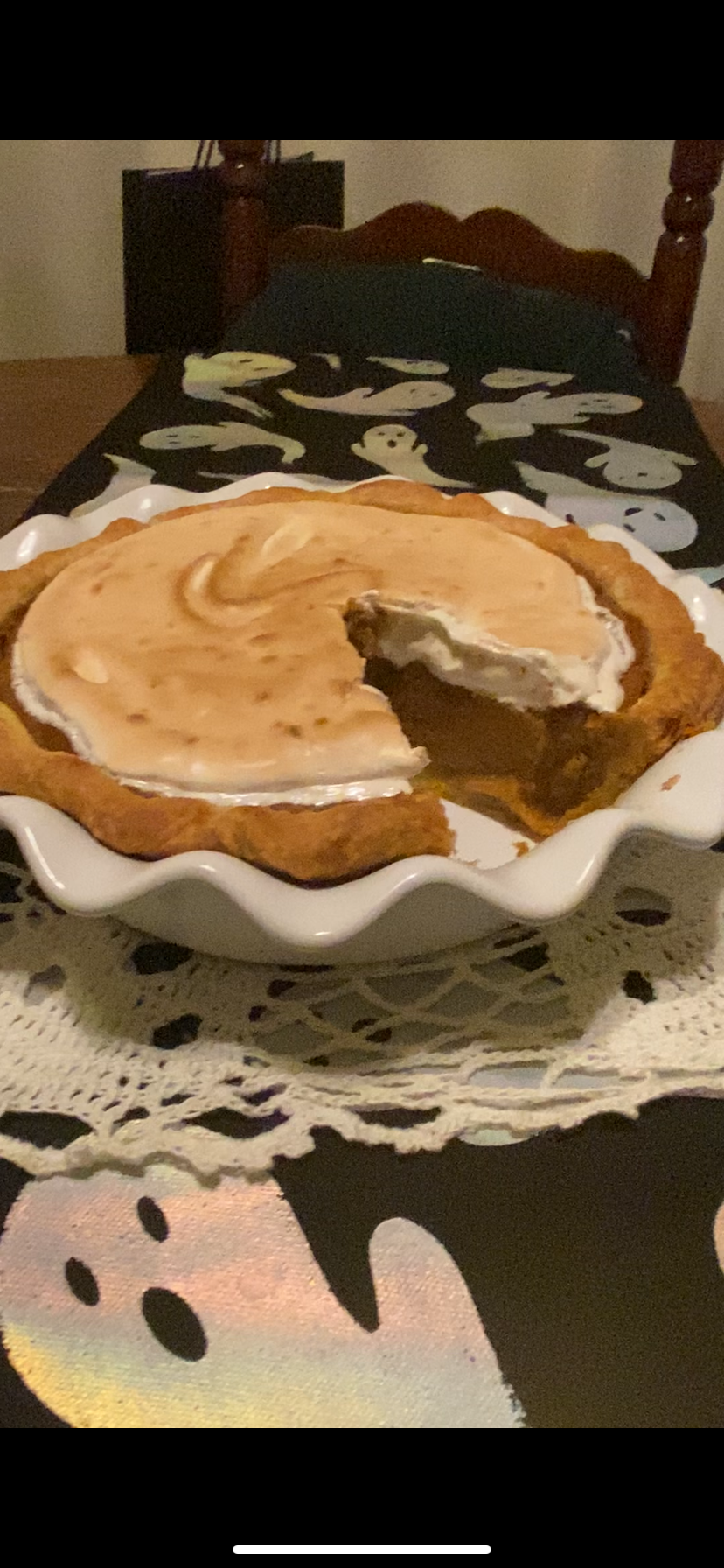 Bourbon Sweet Potato Pie
